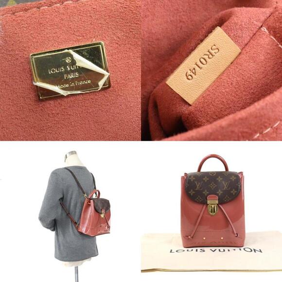 LOUIS VUITTON Brown Monogram Backpack - Picture 5 of 5